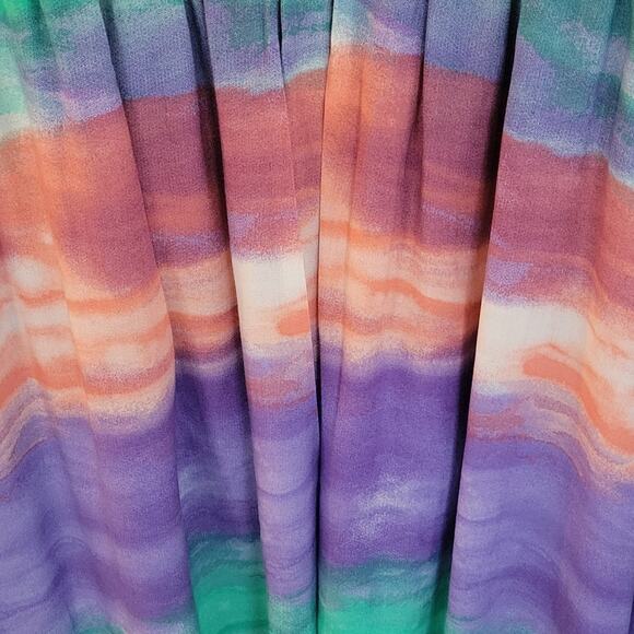 Material Girl 100% Rayon High Low Hem Sundress - Size L (NWT) - Picture 6 of 12